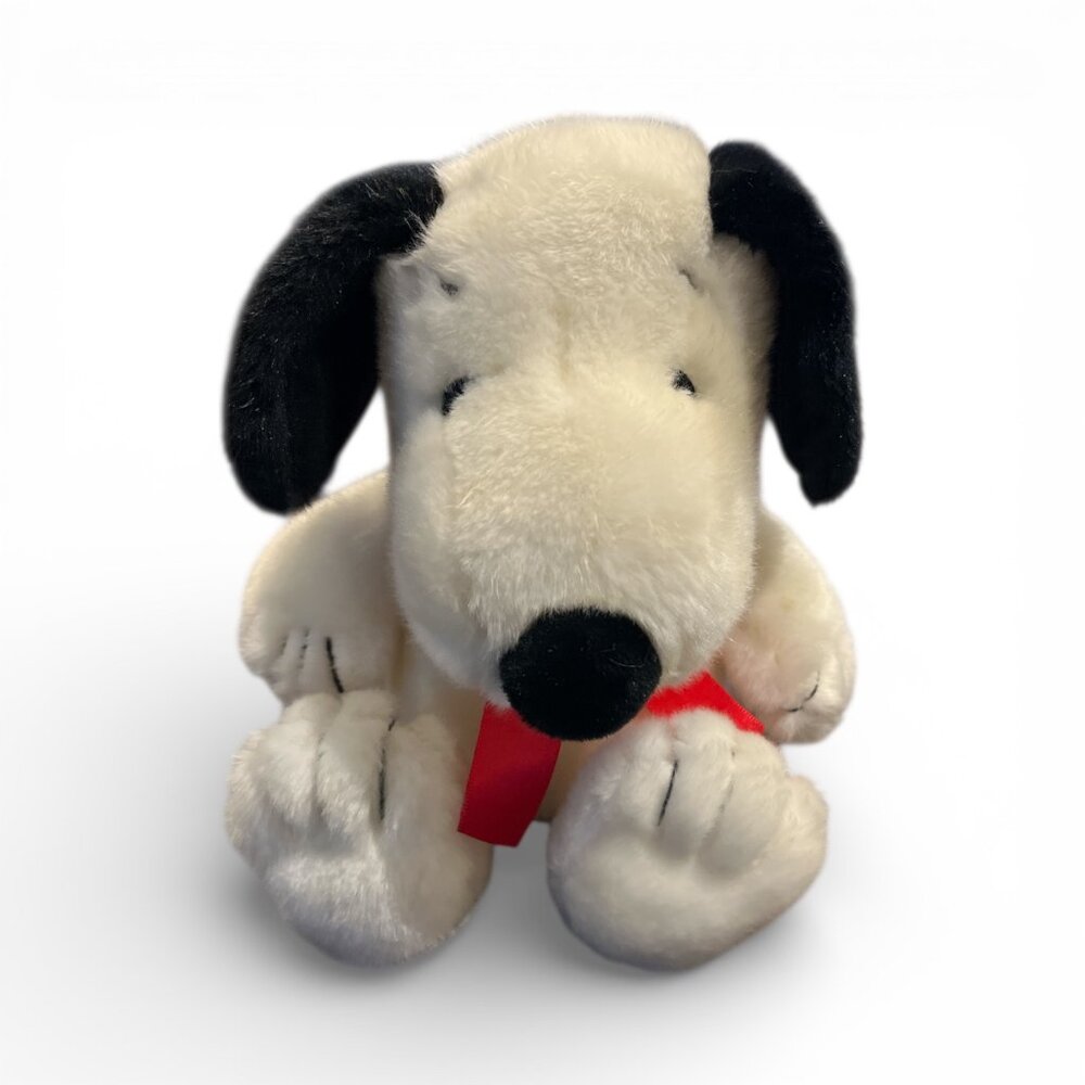 COPY - PEANUTS Plush Dog SNOOPY Charlie Brown Woodstock Stuffed Animal 10"